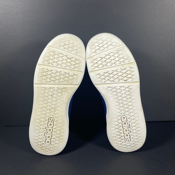 Adidas Tensaur Youth Sneakers Size 5 Navy Blue White Red Accents Kids Shoes - Picture 7 of 8